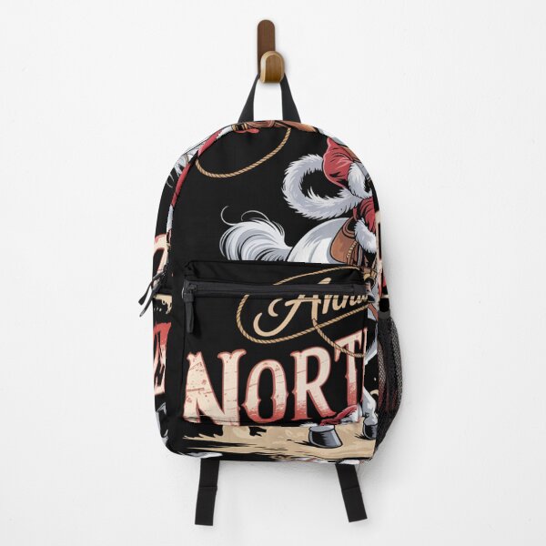 Item preview, Annual North Pole Rodeo Santa Western Cowboy Christmas designed and sold by NewIdeasSArt.