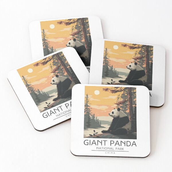 Item preview, Giant Panda National Park - China  designed and sold by GoodOldVintage.