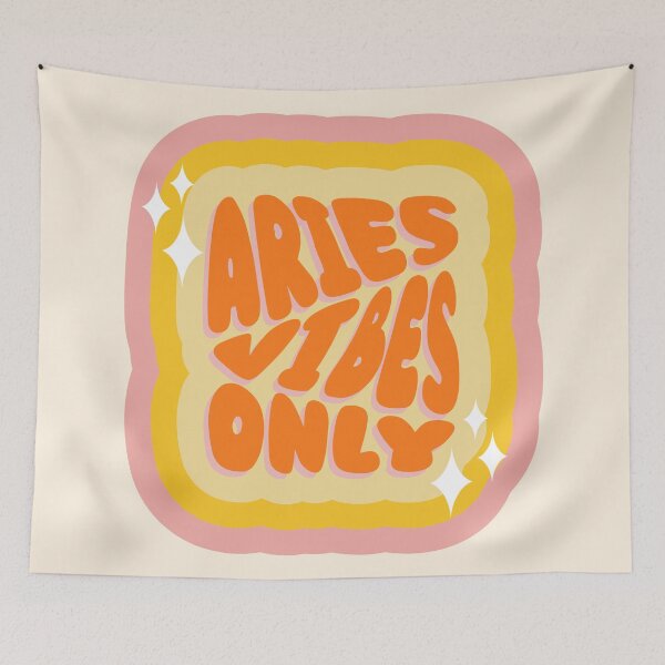 Item preview, Aries Vibes Only designed and sold by nineFlorals.