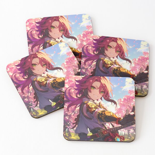 Item preview, Shikanoin Heizou Genshin Impact clever detective cherry blossom anime character designed and sold by HumbertoValveno.