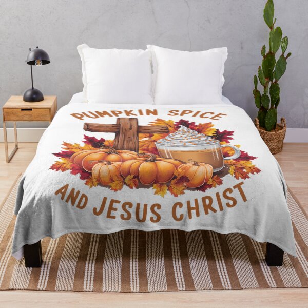 Item preview, Jesus Spice Retro Christ and Vintage Pumpkin Classic Funny Christmas designed and sold by JamieFmorriSS.