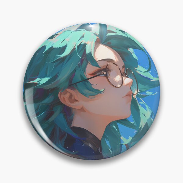 Item preview, Baizhu Genshin Impact mysterious healer forest green anime character designed and sold by HumbertoValveno.