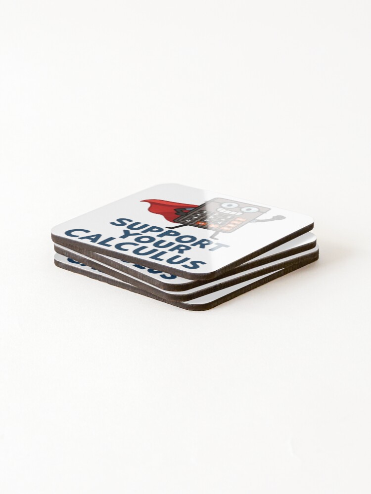 Thumbnail 4 of 5, Coasters (Set of 4), Calculus designed and sold by vectcd.