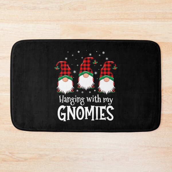 Item preview, Quote Hangin With Holiday Vintage Happy Gnomies Funny My designed and sold by Rackaam777Art.