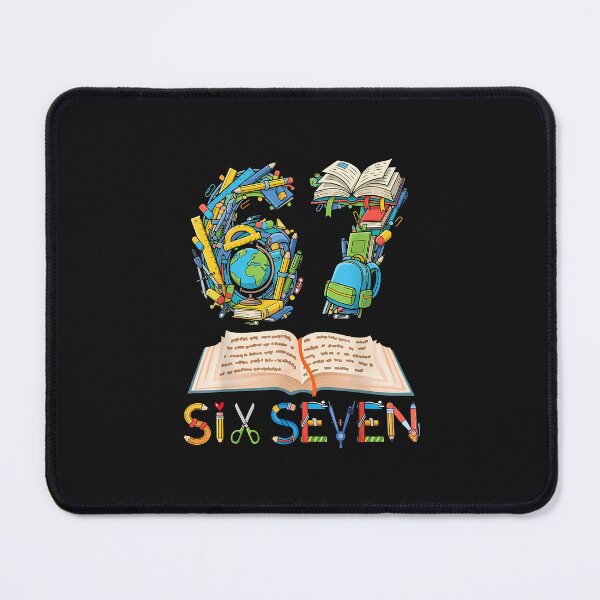 Item preview, 67 Six Seven Back To School With Books Globe And Supplies designed and sold by cawtoon.