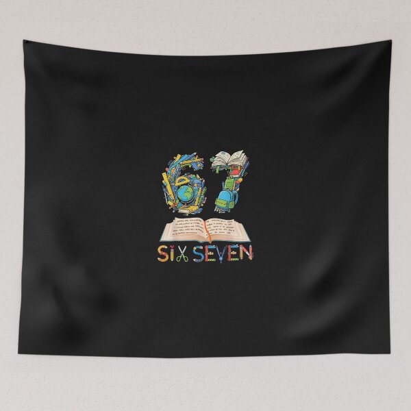 Item preview, 67 Six Seven Back To School With Books Globe And Supplies designed and sold by cawtoon.