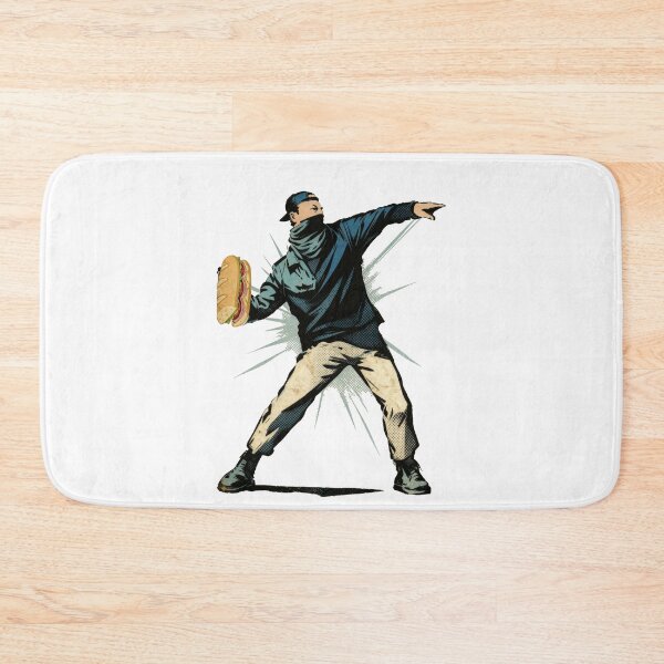 Item preview, Protest Art Sticker Sandwich Guy DC Protests Graffiti Resist Resistance designed and sold by TheCalmEdit.