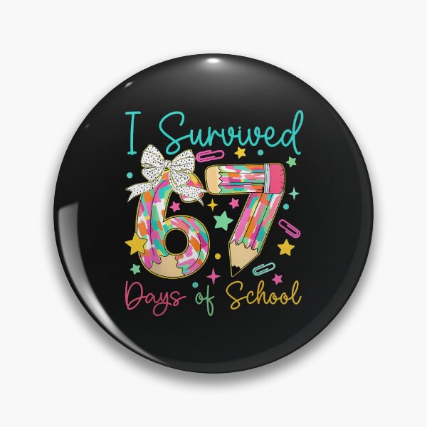 Item preview, I Survived 67 Six Seven Days Of School Meme Teacher designed and sold by cawtoon.