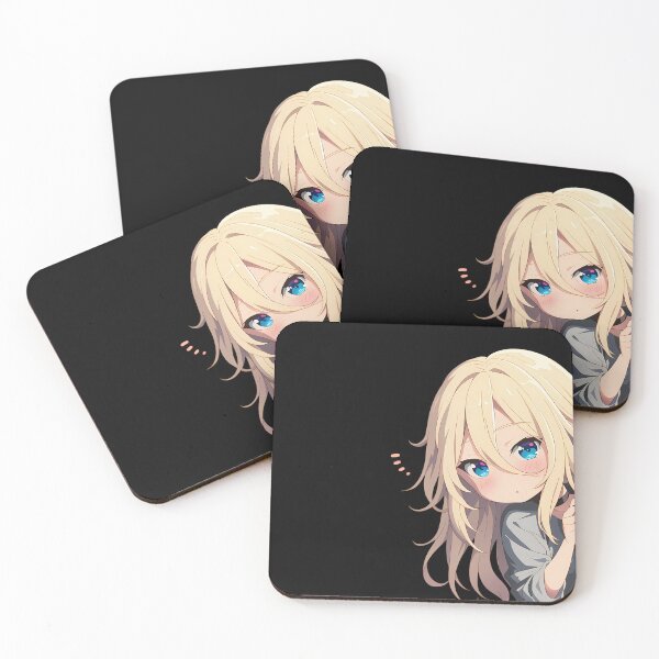 Item preview, Rachel Gardner Angels of Death Anime Girl Chibi Kawaii Peeker designed and sold by HumbertoValveno.