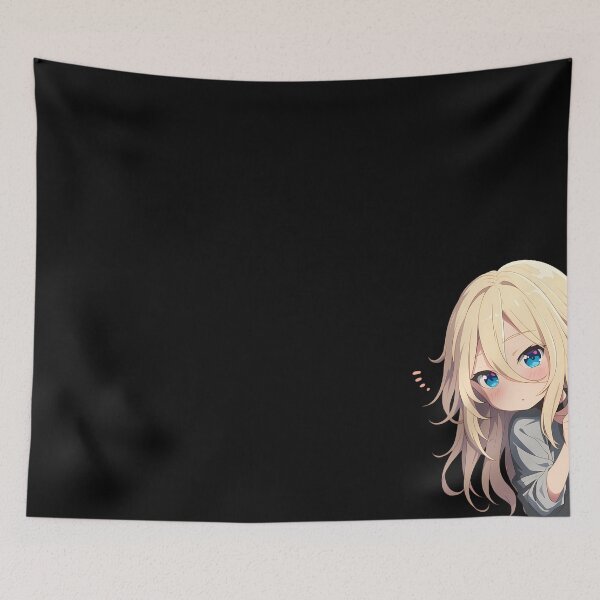 Item preview, Rachel Gardner Angels of Death Anime Girl Chibi Kawaii Peeker designed and sold by HumbertoValveno.