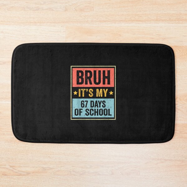Item preview, Bruh Its My 67 Days Of School Vintage Six Seven Meme Teacher  designed and sold by cawtoon.