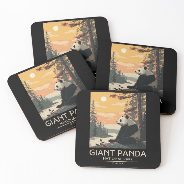 Item preview, Giant Panda National Park - China  designed and sold by GoodOldVintage.