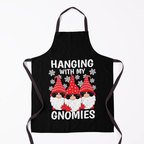 Item preview, Holiday Funny Vintage Quote Happy Hangin My With Gnomies designed and sold by Rackaam777Art.