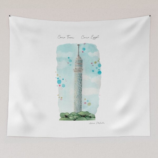 Item preview, Cairo Tower designed and sold by adeillustrator.