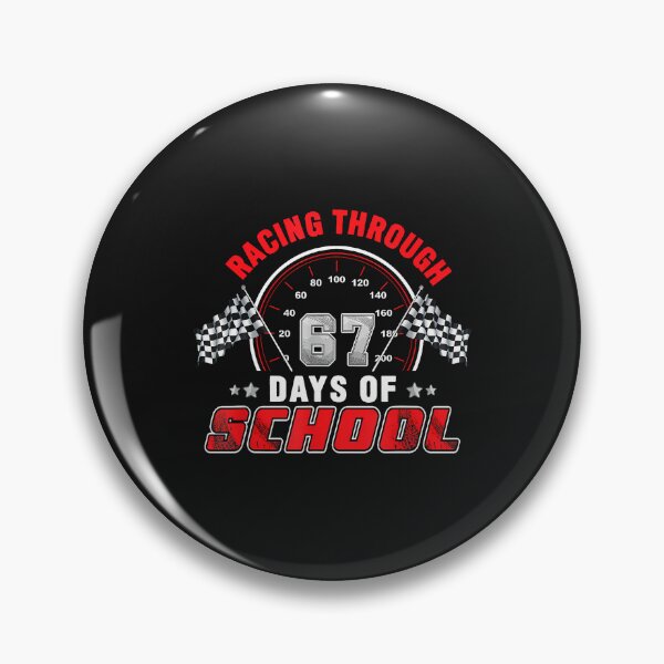 Item preview, Racing Through 67 Days Of School Funny 67 Meme Teacher Kids designed and sold by cawtoon.