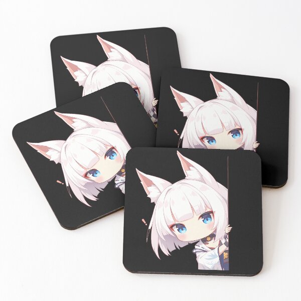 Artikelvorschau, Kaga Azur Lane Anime Girl Chibi Kawaii Peeker entworfen und verkauft von HumbertoValveno.