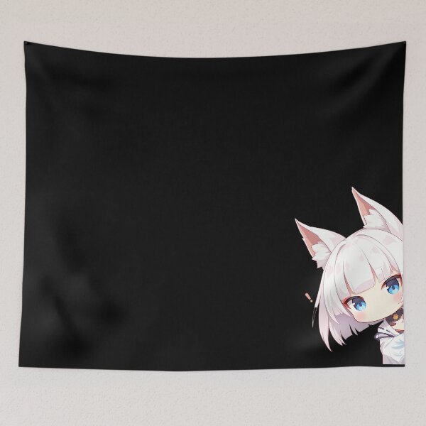 Artikelvorschau, Kaga Azur Lane Anime Girl Chibi Kawaii Peeker entworfen und verkauft von HumbertoValveno.