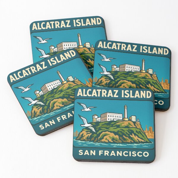 Item preview, Alcatraz Island - San Francisco, California designed and sold by Myra365Art.
