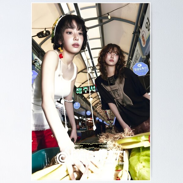 Item preview, LE SSERAFIM SPAGHETTI Sakura and Chaewon Merch – Limited K‑Pop Apparel & Accessories designed and sold by Valereekmerch.