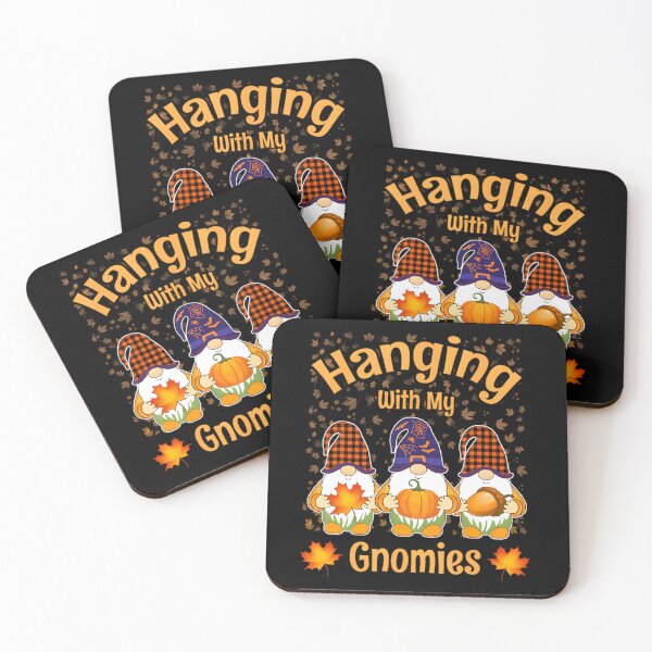 Item preview, Funny My With Quote Happy Vintage Holiday Hangin Gnomies designed and sold by Rackaam777Art.