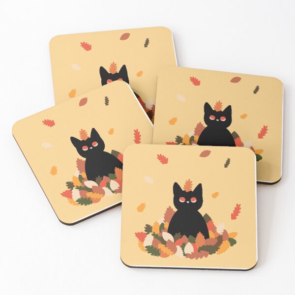 Item preview, Autumnal kitty designed and sold by Alicia Illustration.