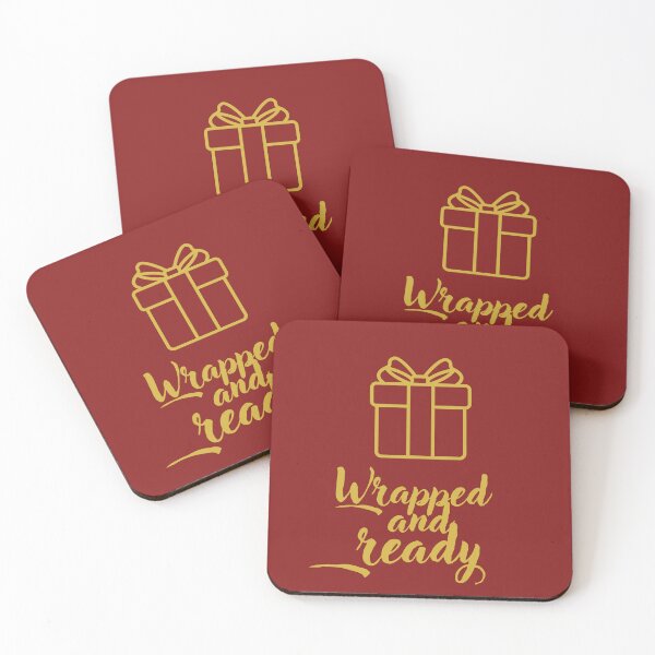 Item preview, Wrapped and Ready – Flirty Minimalistic Christmas Present Design designed and sold by SparkLuxe.