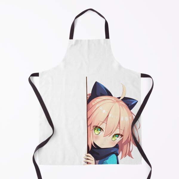 Item preview, Sakura Saber Okita Souji Fate Grand Order Game Anime Girl Chibi Kawaii Peeker designed and sold by HumbertoValveno.