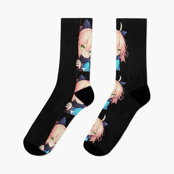 Item preview, Sakura Saber Okita Souji Fate Grand Order Game Anime Girl Chibi Kawaii Peeker designed and sold by HumbertoValveno.
