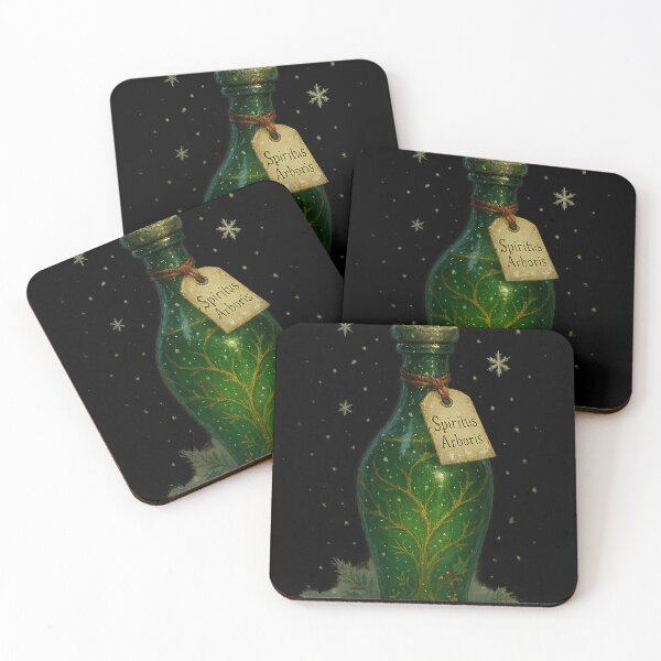 Item preview, Evergreen Essence – Spirit of the Tree (Alche-Arts Christmas Potion) designed and sold by AlcheArtsStudio.