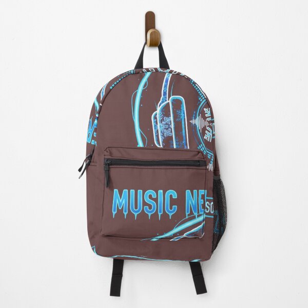Item preview, Music Never Freezes: Winter Sounds Eternal" EDM Neon Headphones Snowflake Design designed and sold by Sushikidsntod.