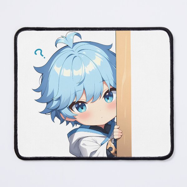 Item preview, Chongyun Genshin Impact Game Anime Chibi Kawaii Peeker designed and sold by HumbertoValveno.