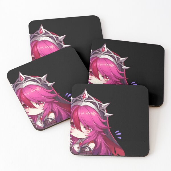 Item preview, Game Rosaria Genshin Impact Anime Chibi Kawaii Peeker designed and sold by HumbertoValveno.