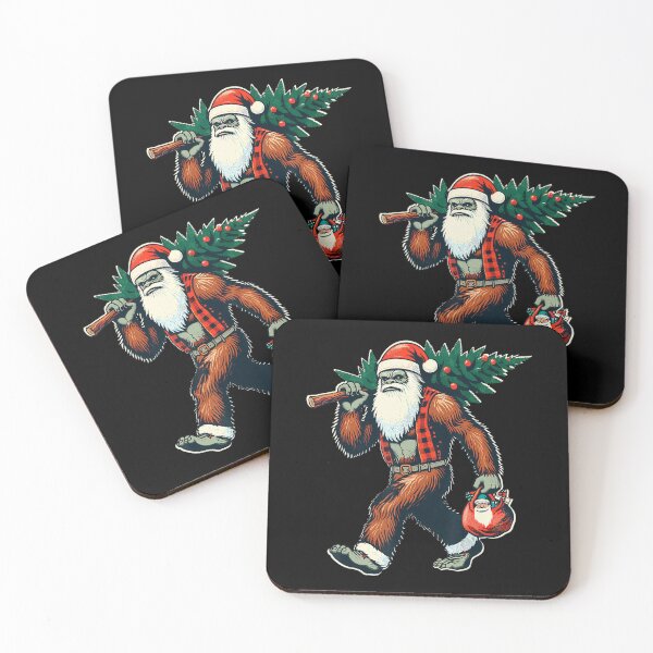 Item preview, CClassic Christmas lTarsesei c ChCrhirstimsatsma Rse Ttrroee  FeChsrtiive Holidays tVimansta ge BigfootR eLtirgoh tFesstive Hol designed and sold by FrankyTepper.