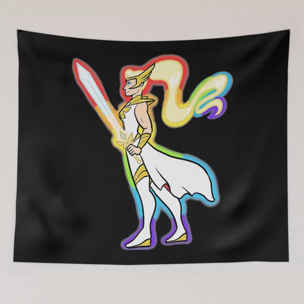 Item preview, She Ra - Golden Warrior With Shining Sword designed and sold by Kurtioyer.