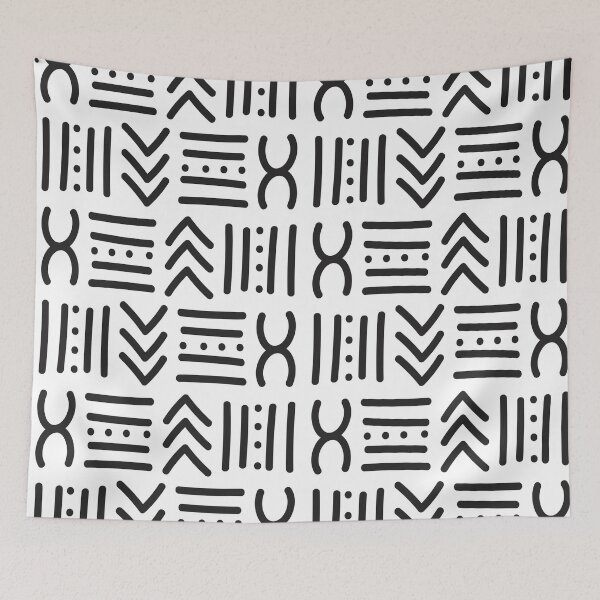 Item preview, Bogolan – Traditional African Pattern Inspired by Malian Fabric designed and sold by Wolagno.
