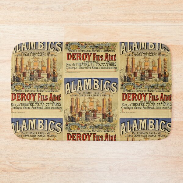 Item preview, Vintage Art Nouveau Poster | Deroy Fils Aîné Distillation Advertisement | 19th Century Alambics & Gold Medal Award designed and sold by artofuniverse.