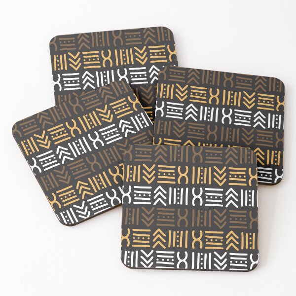 Item preview, Bogolan – Traditional African Pattern Inspired by Malian Fabric designed and sold by Wolagno.
