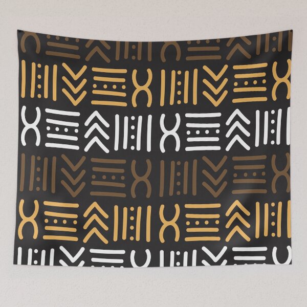 Item preview, Bogolan – Traditional African Pattern Inspired by Malian Fabric designed and sold by Wolagno.