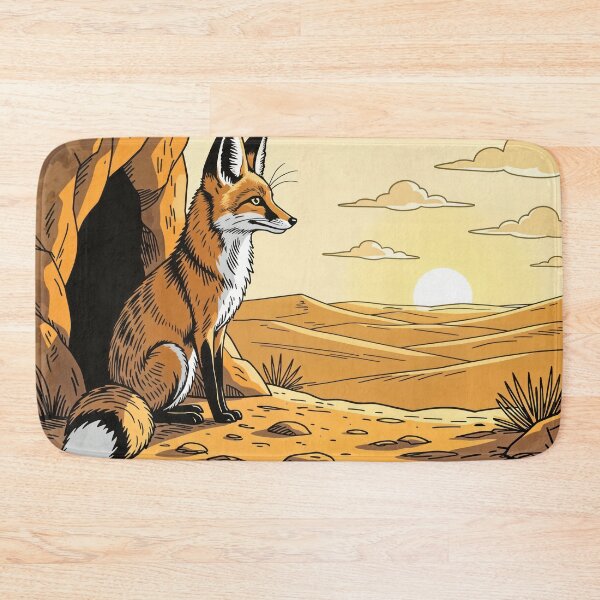 Item preview, Desert Fox In His Desert World designed and sold by Finding Fortuity.