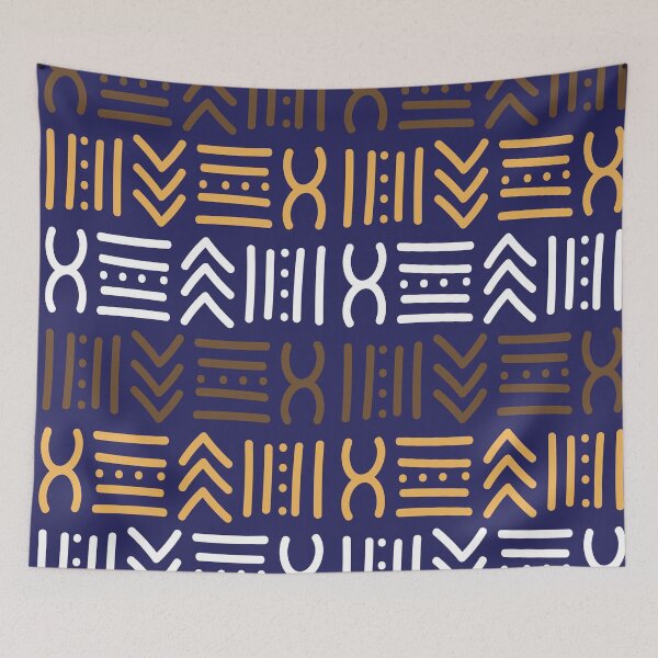 Item preview, Bogolan – Traditional African Pattern Inspired by Malian Fabric designed and sold by Wolagno.