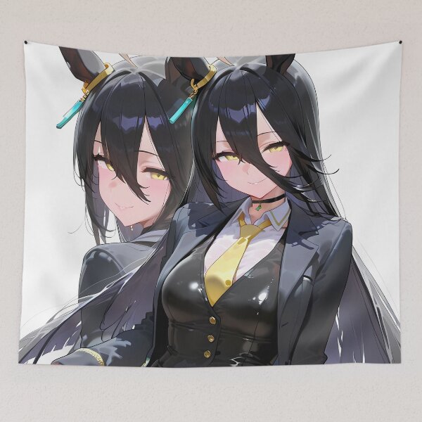Aperçu de l'œuvre Manhattan Cafe Twin Reflection Uma Musume Pretty Derby Anime Girl créée et vendue par thedarvills.