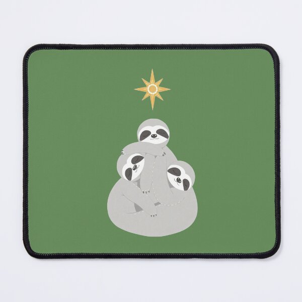 Item preview, Stack of Sloth Christmas Tree designed and sold by MargLandmeter.