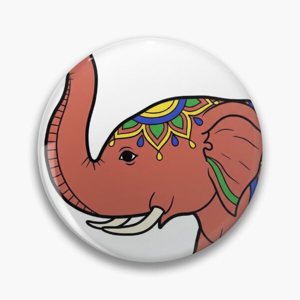 Item preview, Decorated Elephant  designed and sold by Karen Persephone .