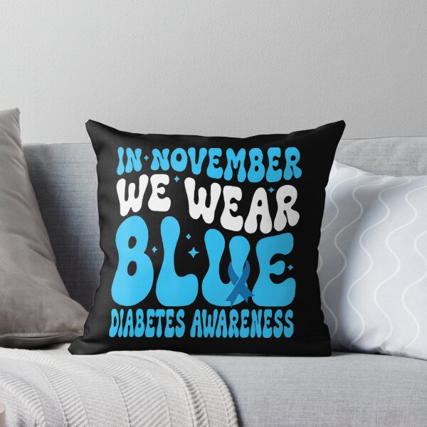 Item preview, Bow Quote Month Vintage November Style Support Blue designed and sold by Williammarger.