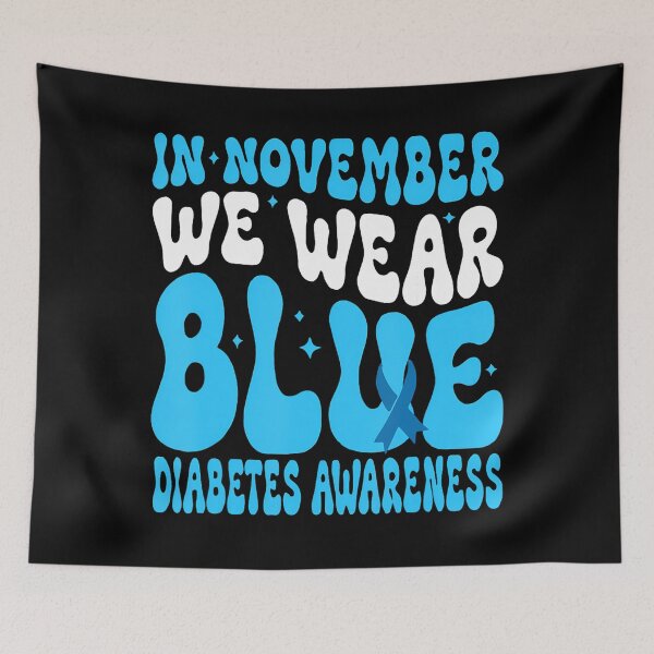 Item preview, Bow Quote Month Vintage November Style Support Blue designed and sold by Williammarger.