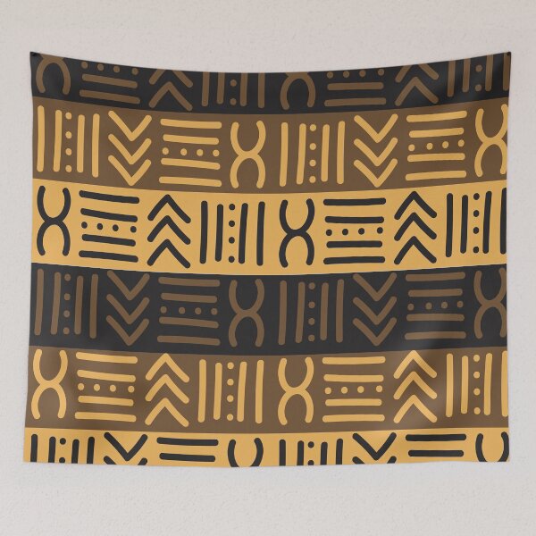 Item preview, Bogolan – Traditional African Pattern Inspired by Malian Fabric designed and sold by Wolagno.