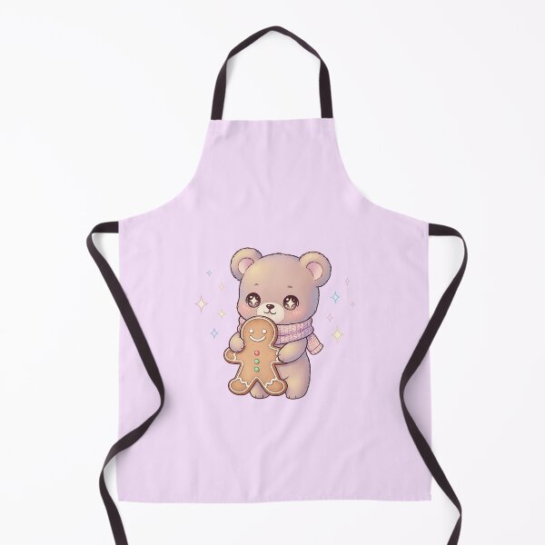 Item preview, Pastel Kawaii Baby Bear with Gingerbread designed and sold by Itsheartshop.