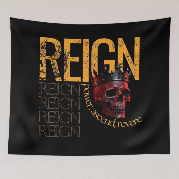 Item preview, REIGN — Crowned Skull Iconic Design designed and sold by nerrowlia.
