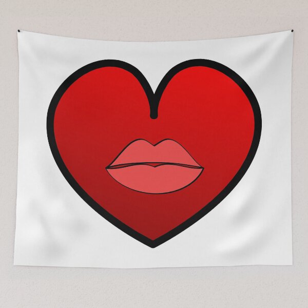 Item preview, Kissy Heart designed and sold by JohnChocolate.