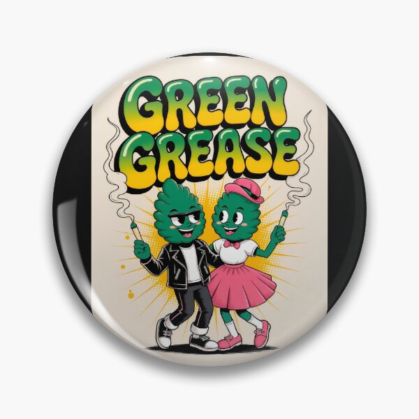 Item preview, Green grease weed movies designed and sold by GreenKingShop.